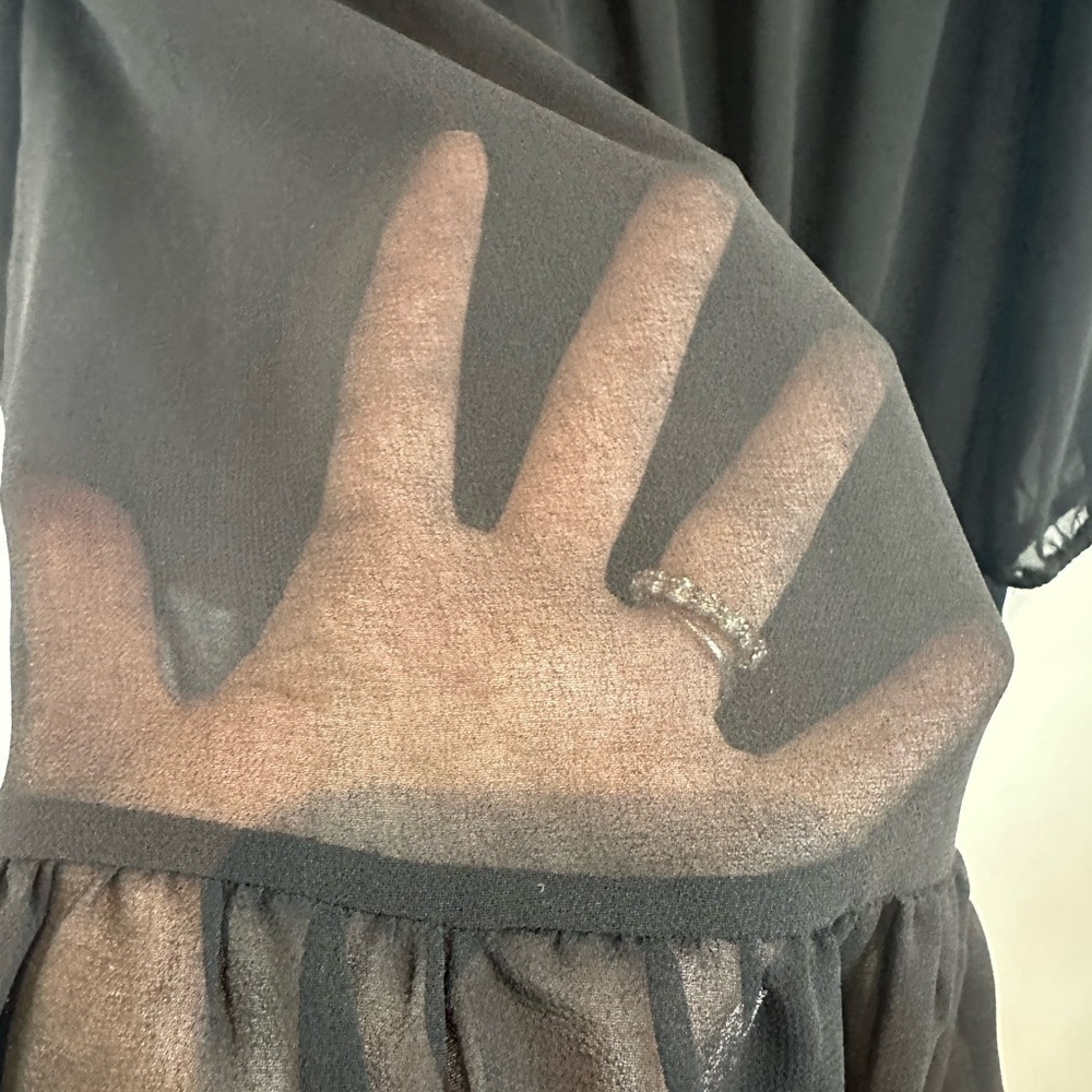 Aritzia Wilfred Tempest Dress in Black - Picture 10 of 14